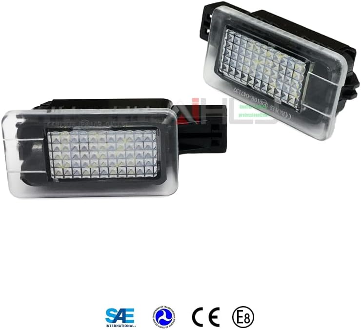 AJHLJ ® 2Pcs LED Interior Lamp For Volvo V40 V60 S60 S80 XC40 XC60 XC70 XC90 White Door Courtesy Luggage Trunk Footwell Light Assembly - Image 2